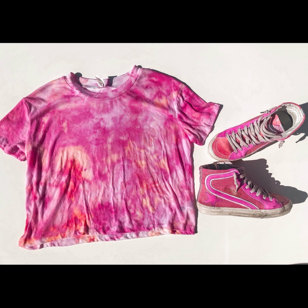hand dyed tee’s